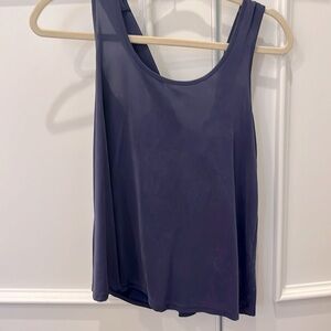 Tank like shirt with tie and back great for summer